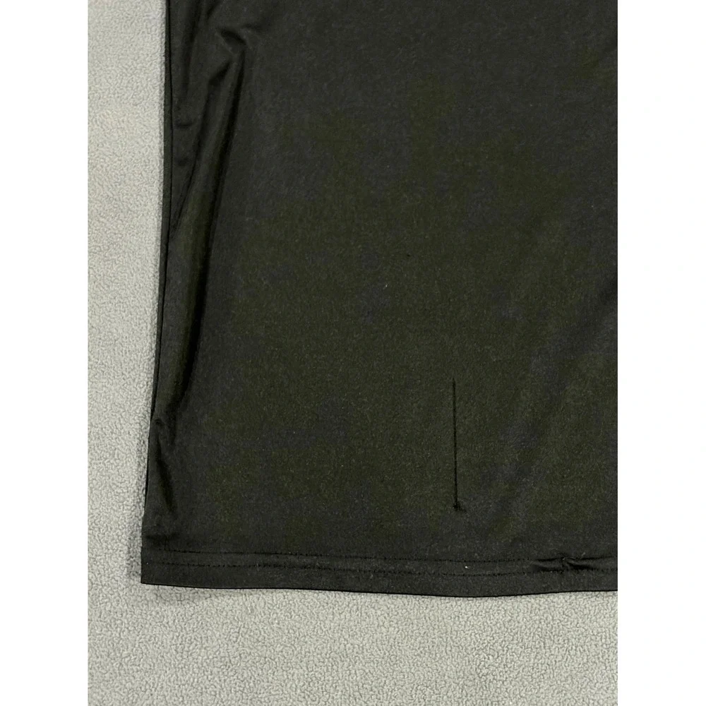 Puma Essentials T Shirt Boys L (14-16) Black Graphic Print Crew Neck Casual